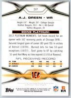 2014 Topps Platinum A.J. Green #37