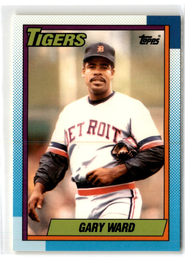 1990 Topps Tiffany Gary Ward #679