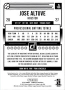 2018 Donruss Jose Altuve