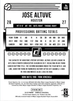 2018 Donruss Jose Altuve #166