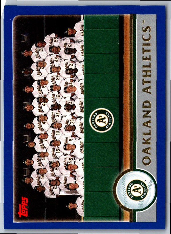 2003 Topps Oakland Athletics #650