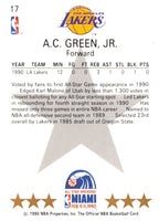 1990 Hoops A.C. Green #17