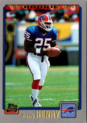 2001 Topps Travis Henry #379 Rookie