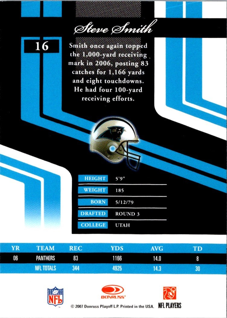 2007 Donruss Elite Steve Smith