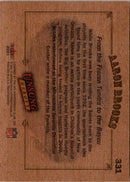 2001 Fleer Tradition Glossy Aaron Brooks