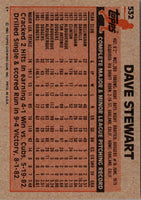 1983 Topps Dave Stewart #532