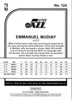 2019 Hoops Winter Emmanuel Mudiay #124