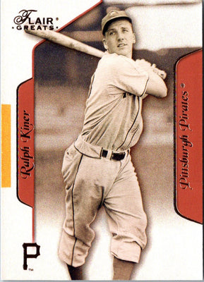 2003 Flair Greats Ralph Kiner #4