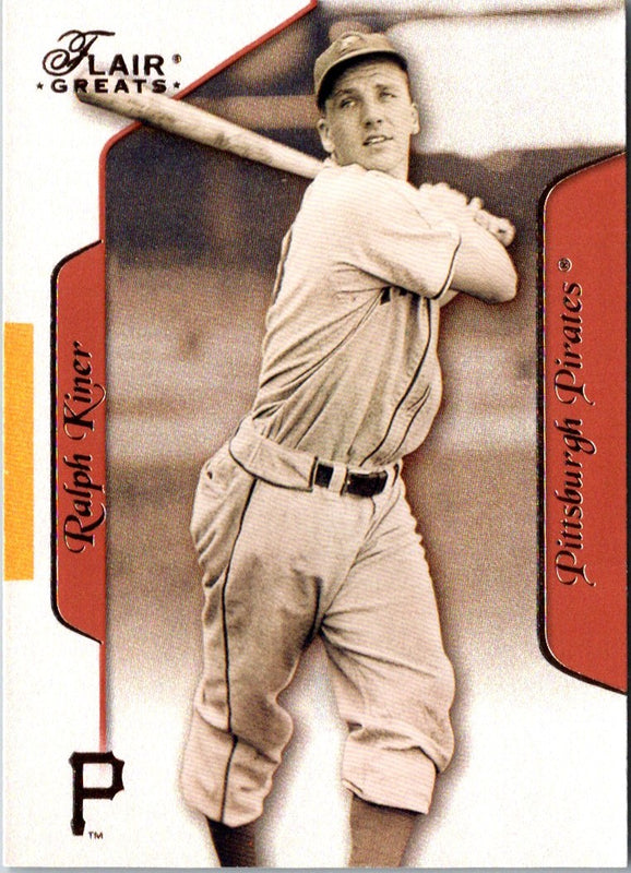 2003 Flair Greats Ralph Kiner #4