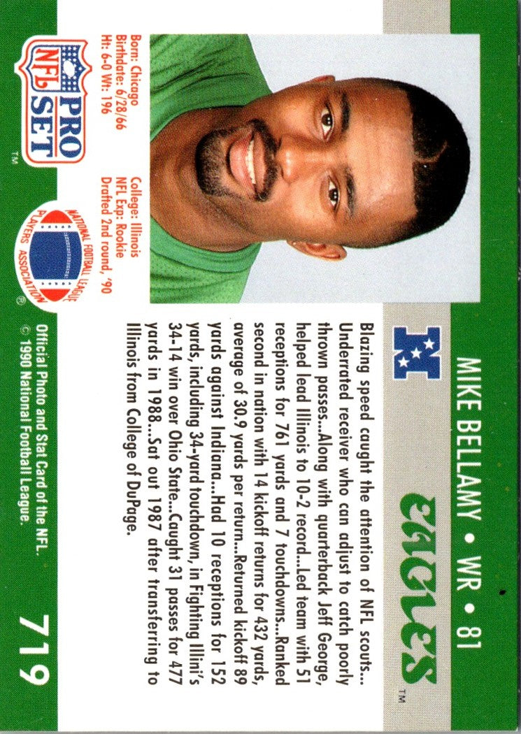 1990 Pro Set Mike Bellamy