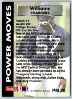 1993 Pro Set Power Moves Gold Jerrol Williams #PM26