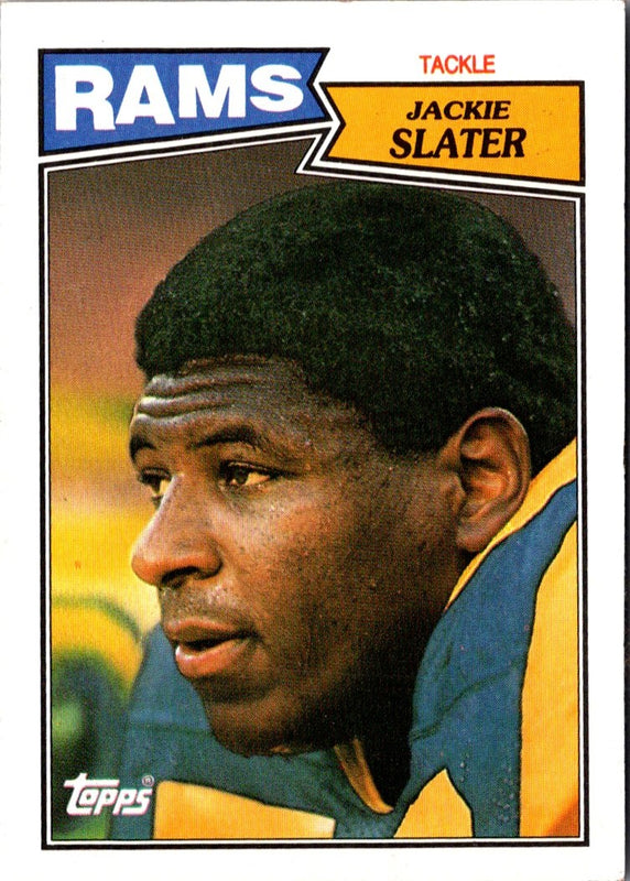 1987 Topps Jackie Slater #153 NM+