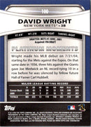 2010 Bowman Platinum David Wright