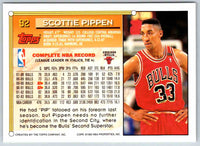 1993 Topps Scottie Pippen #92