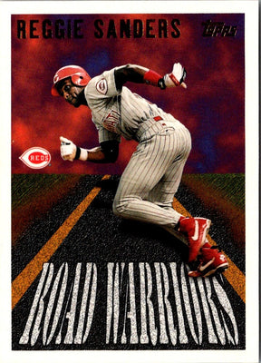1996 Topps Road Warriors Reggie Sanders #RW15