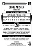 2018 Donruss Chris Archer #181