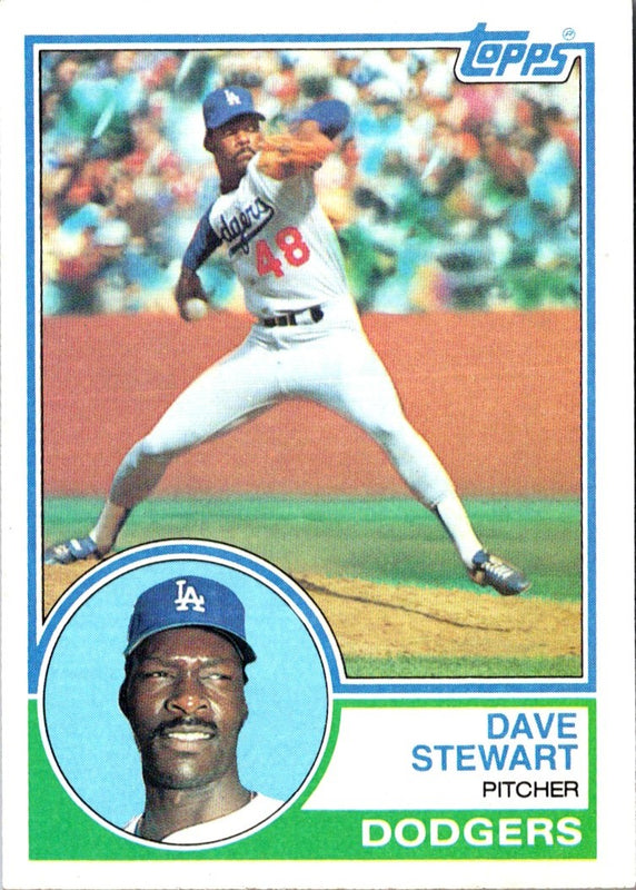 1983 Topps Dave Stewart #532