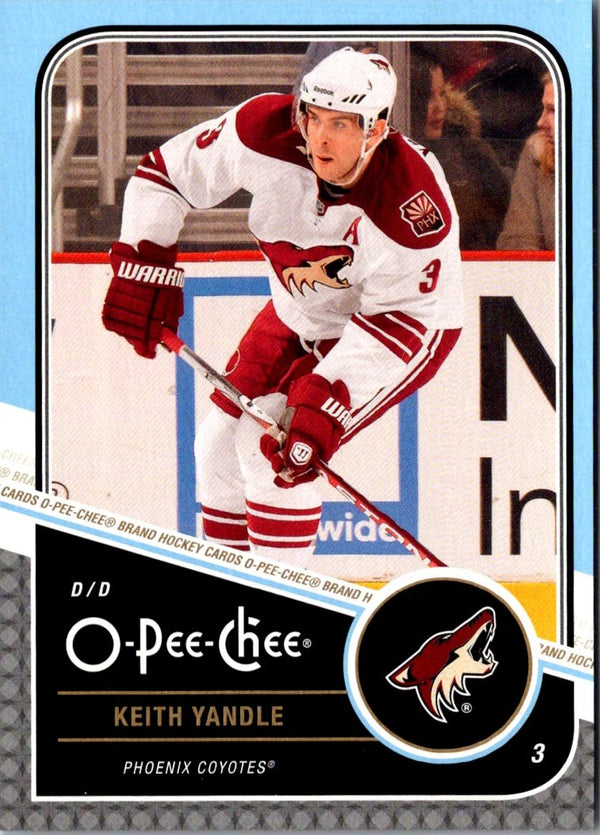 2011 O-Pee-Chee Keith Yandle #58