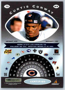 1997 Pinnacle Certified NFL Curtis Conway