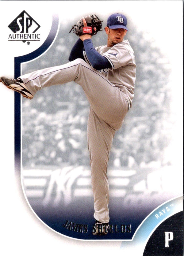 2009 SP Authentic James Shields #88