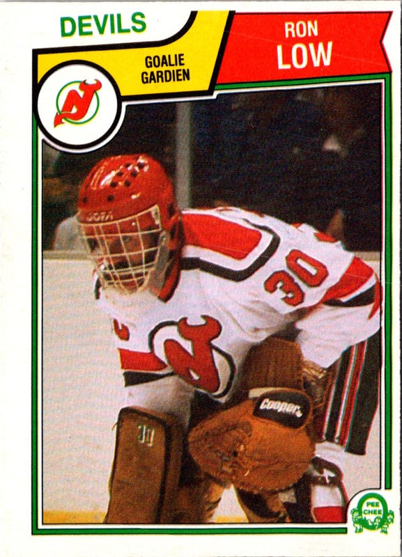 1983 O-Pee-Chee Ron Low #233