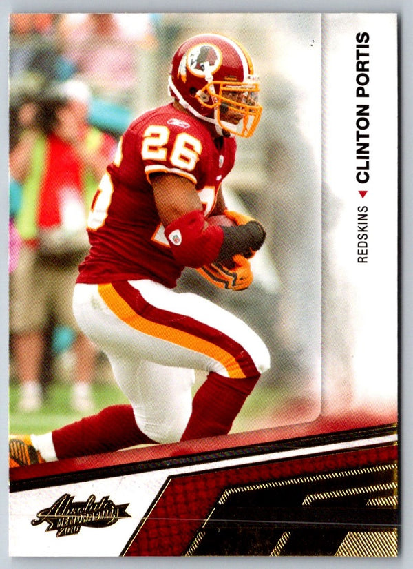 2010 Panini Absolute Memorabilia Clinton Portis #99