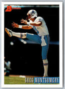 1993 Bowman Football Greg Montgomery