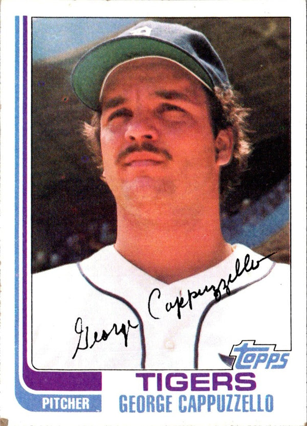 1982 Topps George Cappuzzello #137 Rookie