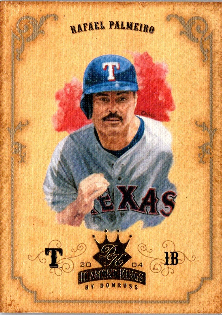 2004 Donruss Diamond Kings Rafael Palmeiro