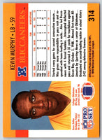 1990 Pro Set Kevin Murphy #314