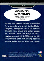 2011 Topps Lineage Johnny Damon #151