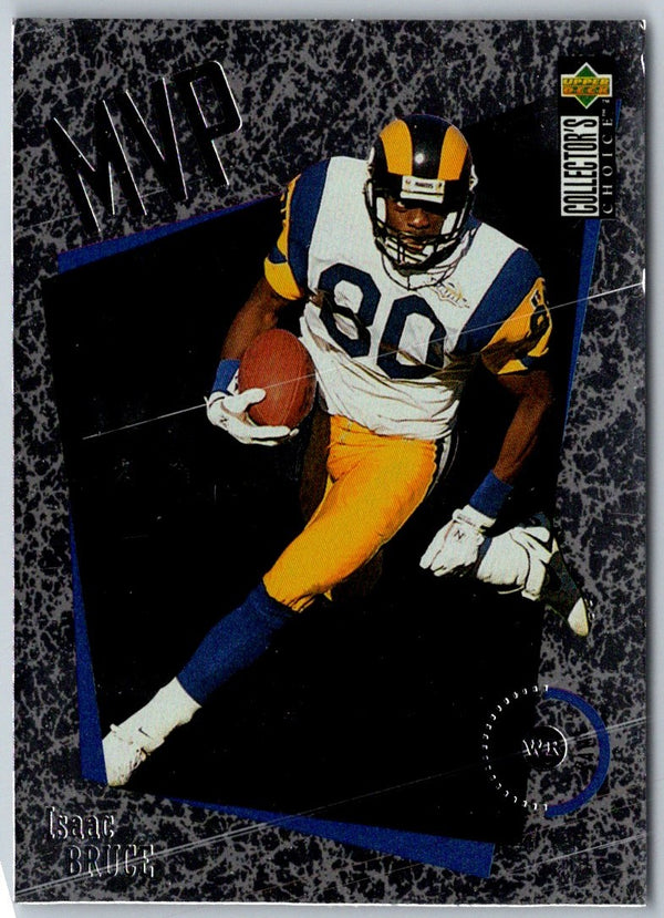 1996 Collector's Choice MVPs Isaac Bruce #M38