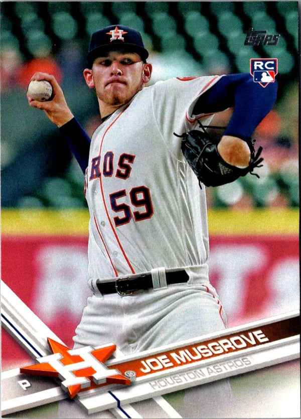 2017 Topps Joe Musgrove #219 Rookie