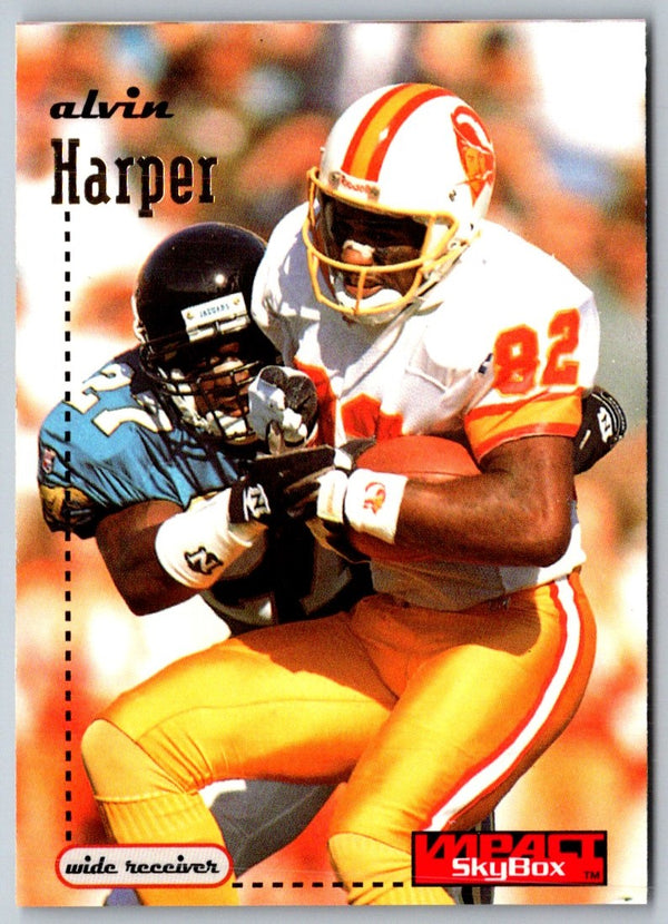 1996 SkyBox Impact Alvin Harper #140