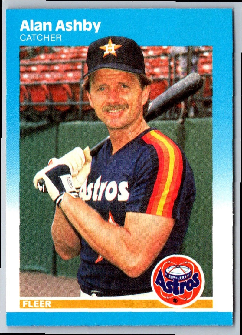 1987 Fleer Alan Ashby