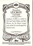 2014 Topps Gypsy Queen Jonathan Lucroy