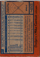 1978 Topps Mike Garman