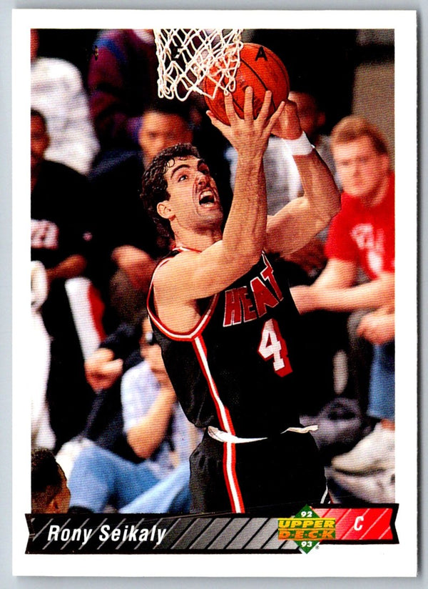 1992 Upper Deck Rony Seikaly #181