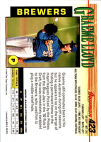 1993 Bowman Graeme Lloyd #423 Rookie