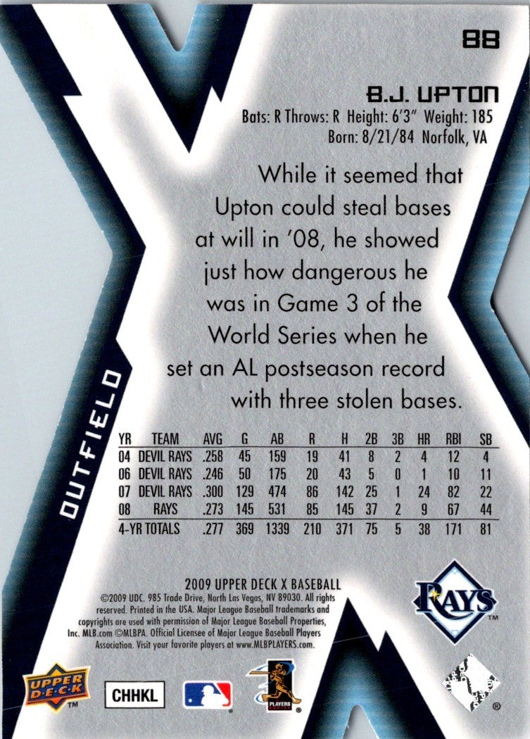 2009 Upper Deck X B.J. Upton