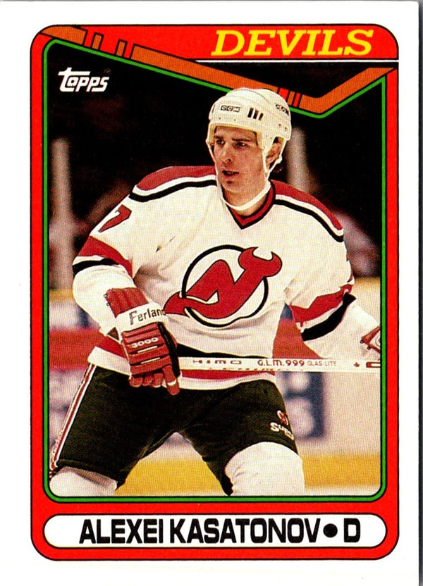 1990 Topps Alexei Kasatonov #358 Rookie