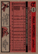 1981 Topps Paul Mitchell