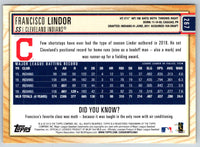 2019 Topps Big League Francisco Lindor #267