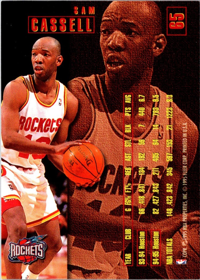 1995 Fleer Sam Cassell