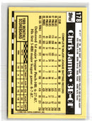 1990 Topps Tiffany Chris James