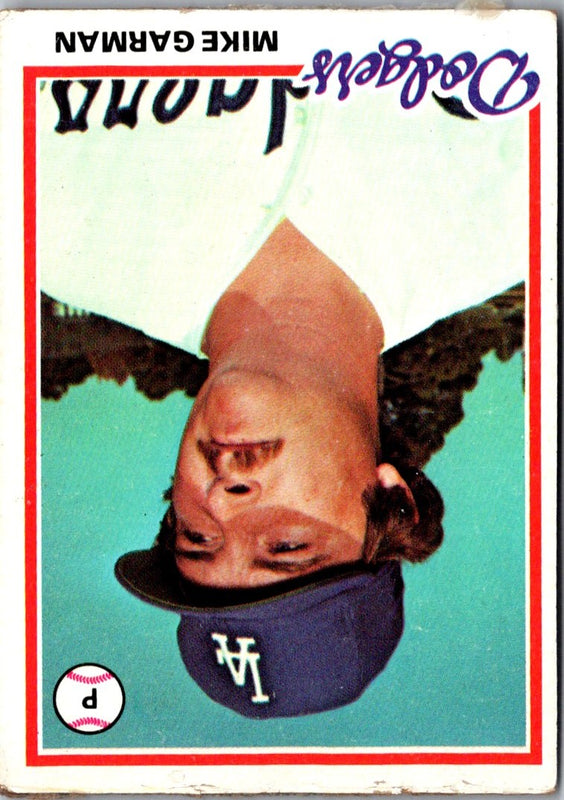 1978 Topps Mike Garman #417