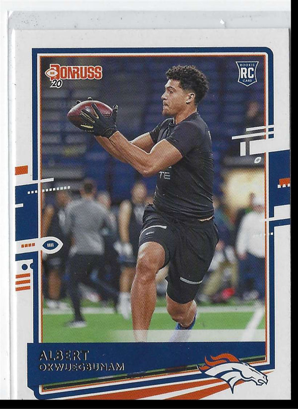 2020 Donruss Albert Okwuegbunam #274 Rookie