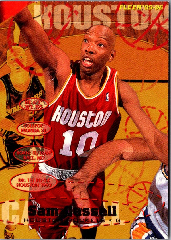 1995 Fleer Sam Cassell #65