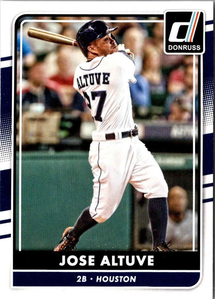 2016 Donruss Jose Altuve