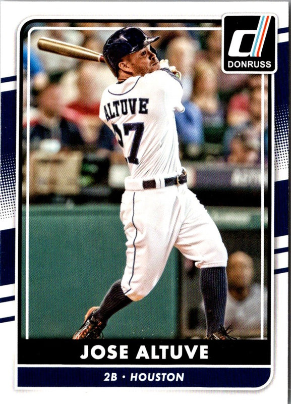 2016 Donruss Jose Altuve #68